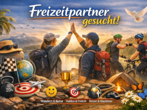 Freizeitpartner – Du möchtest deine Zeit nicht mehr alleine Verbringen! Am 25.April 2026 in Wien